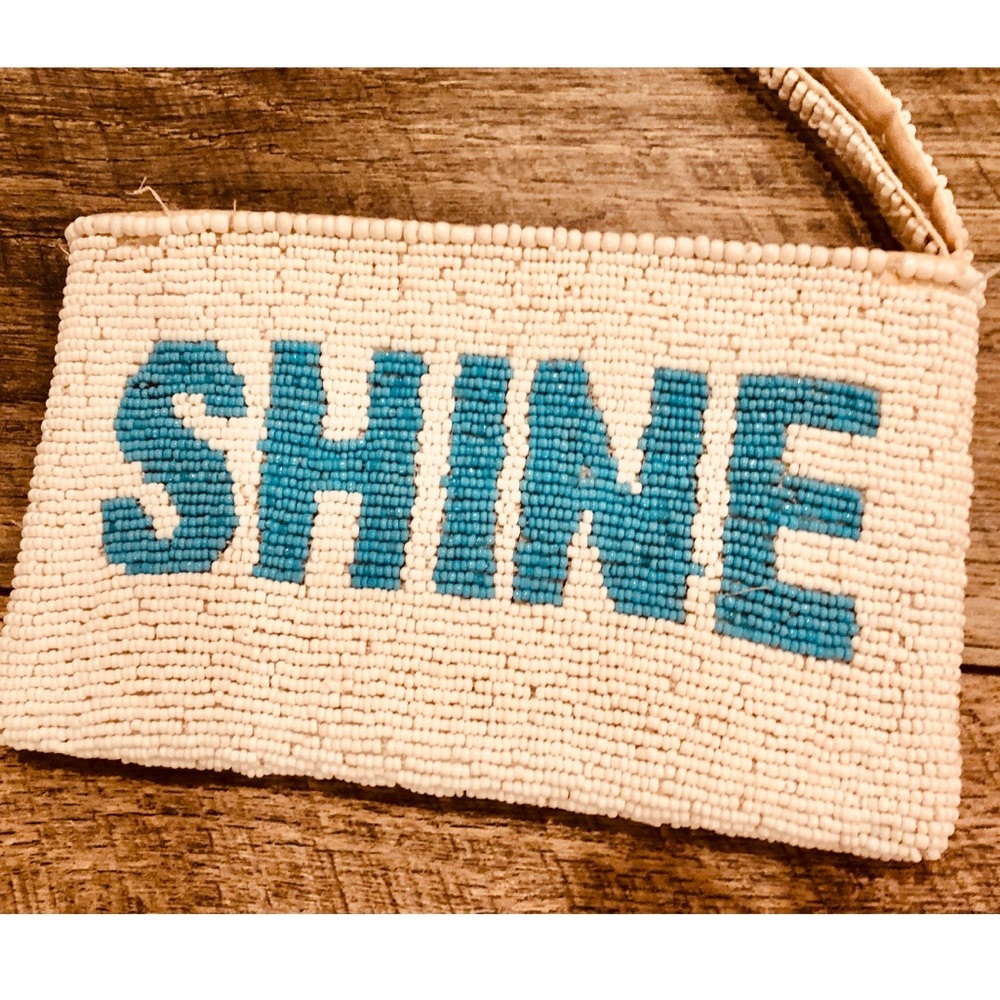 Beautiful beaded wristlet